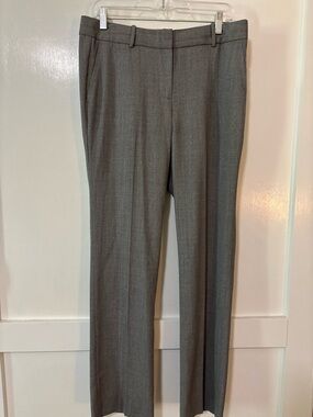 Women's Gray Dress Pants - Classic Tailored Trousers J. Crew Tollegno 1900